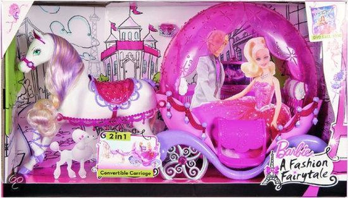 Uitstekend achterstalligheid Afscheiden Barbie: Een Modesprookje - Koets & Paard | bol.com