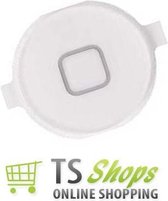 Home Button Wit/White voor Apple iPod Touch 4th