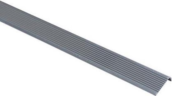 Essentials trapneus aluminium brut 100 x 4 x 0,15 cm | bol.com