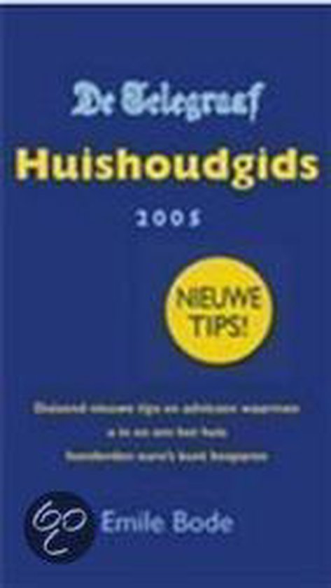 Cover van het boek 'De Telegraaf Huishoudgids / 2005'