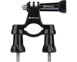 PULUZ universeel motorfiets Stuur stuurhouder met schroeven voor  GoPro HERO 7 / 6 / 5 / 5 session / 4 session / 4 / 3+/ 3 / 2 / 1    Xiaoyi nl andere actie Cameras(zwart)