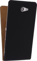 Mobi Ultra Slim Flip case Xperia M2   bk