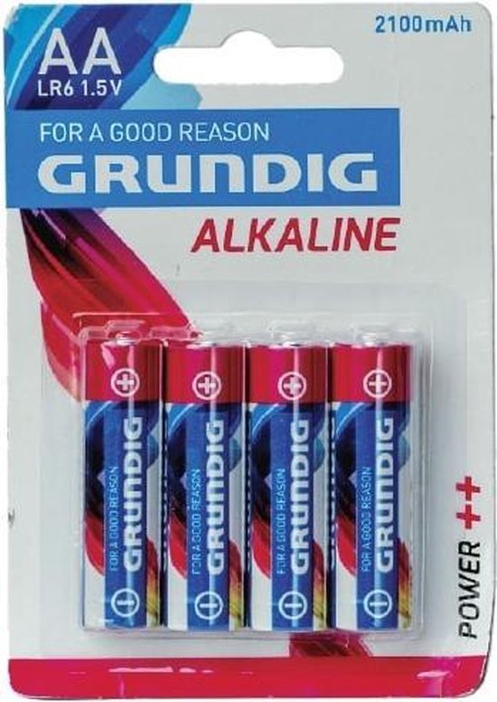 Grundig Alkaline Batterijen AA -1.5v - 4 stuks | bol.com
