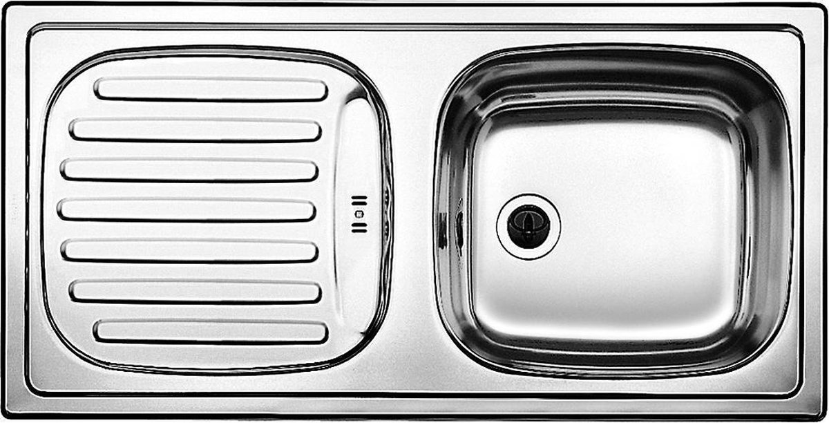 Blanco RVS Keukenspoelbak 511917 - Afwasbak - Spoelbak - Keuken - Roestvrijstaal - Omkeerbaar - Opbo