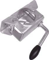 Carpoint Klem voor Neuswiel - Gegalvaniseerd - Voor ongeremde dissel - Voor aanhanger of trailer Ø 48 mm
