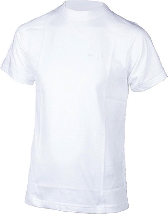Piva schooluniform t-shirt korte mouwen  jongens - wit - maat XL/42
