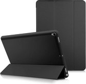 DrPhone Tri-Fold - Opvouwbare Cover - PU Lederen Case - Voorkant + Achterkant - Geschikt Voor iOS Tablet Pro 10,5 2017 & Air 3 10.5 - zwart