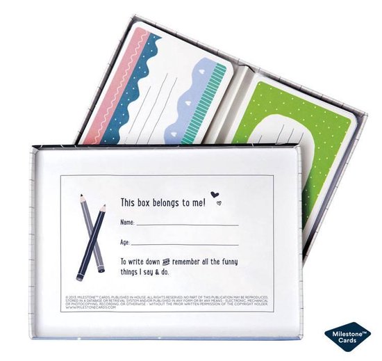 Milestone Mini Cards Engels kinderuitspraken kaartjes Milestone Mini Cards Engels - gratis verzending binnen NL van Mi — afbeelding 3