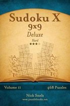 Sudoku X 9x9 Deluxe - Hard - Volume 11 - 468 Logic Puzzles
