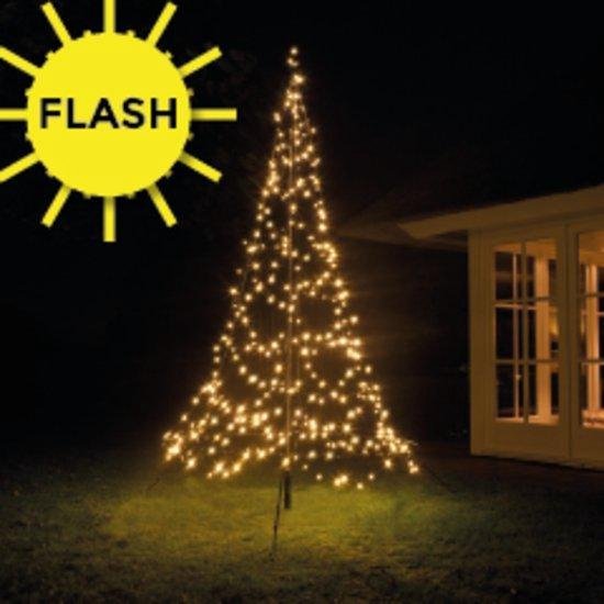 Fairybell kerstboom - - 360 warm wit FLASH LED incl. mast | bol.com