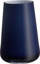 Villeroy & Boch Vase Numa 20 cm - bleu foncé / verre