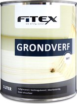 Fitex-Grondverf-Ral 9001 Crèmewit 1 liter