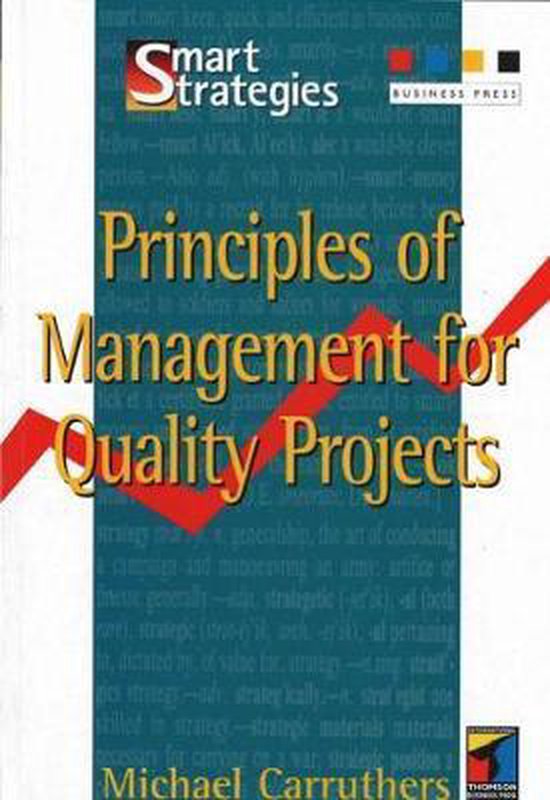 Principles of Management for Quality Projects - cover