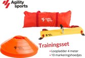 Trainingsset Agility Sports | Loopladder | trainingsladder | Speedladder | Pionnenset | Oranje |