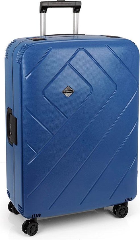 Gabol Kyoto hardschalige koffer met vaste sluiting large 76 blauw | bol.com