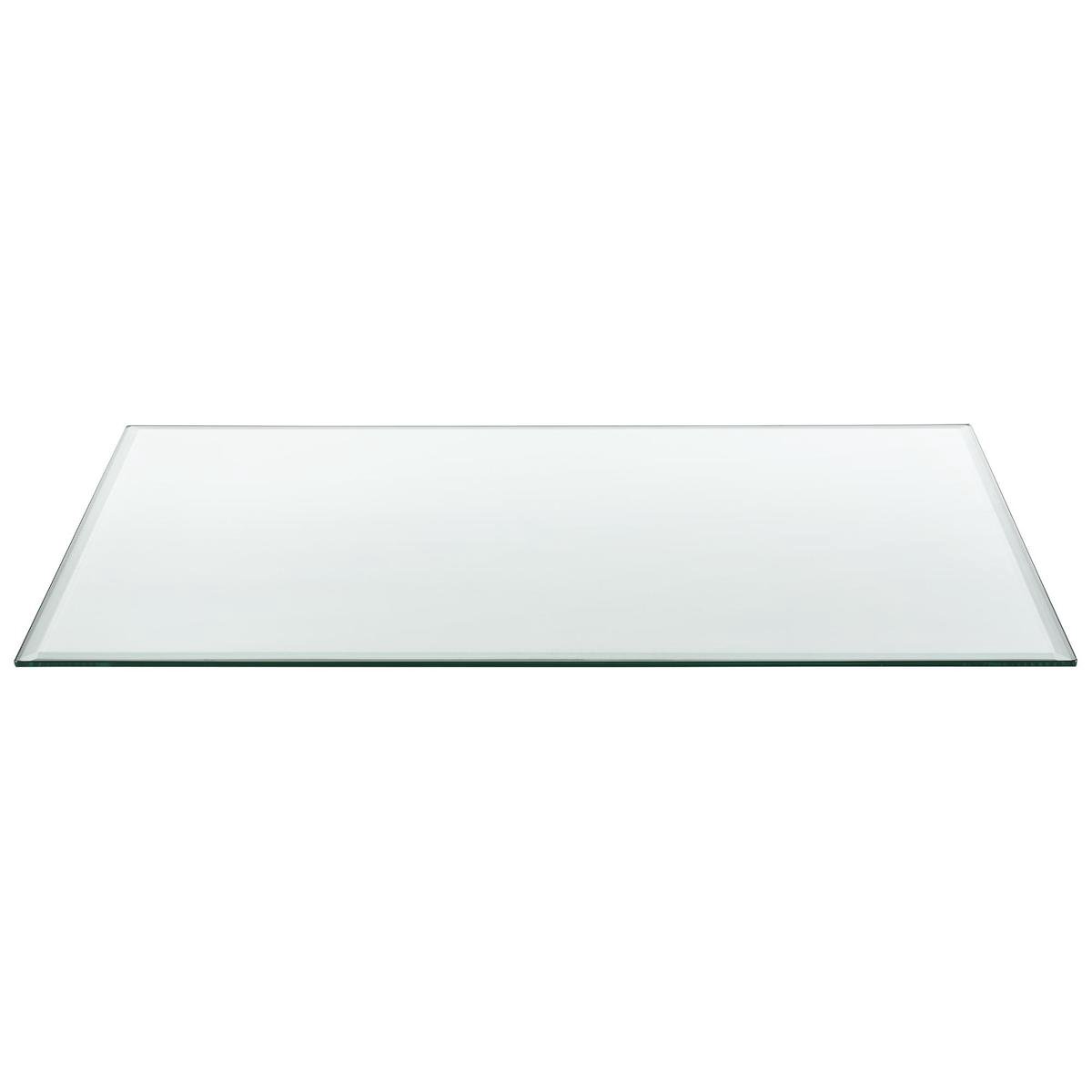 Joint sec partition de bureau en verre sans cadre | verre 6-12 mm | forme I  | tr