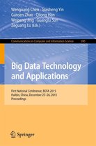Communications in Computer and Information Science 590 - Big Data Technology and Applications