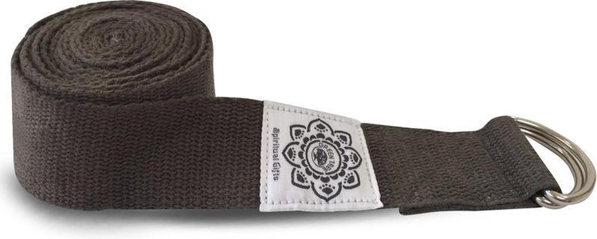 Green Tree Yoga riem grijs 250 cm