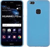 MP Case Huawei P10 LITE Siliconen Hoesje TPU Blauw Back Cover voor Huawei P10 LITE Back Case