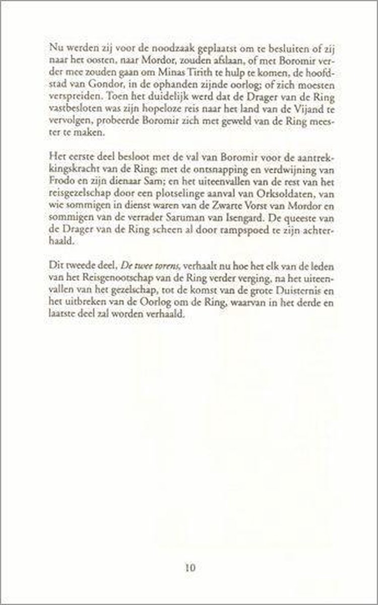 In de ban van de ring 2 - De twee torens, J.R.R. Tolkien | 9789022531945 |  Boeken | bol.com