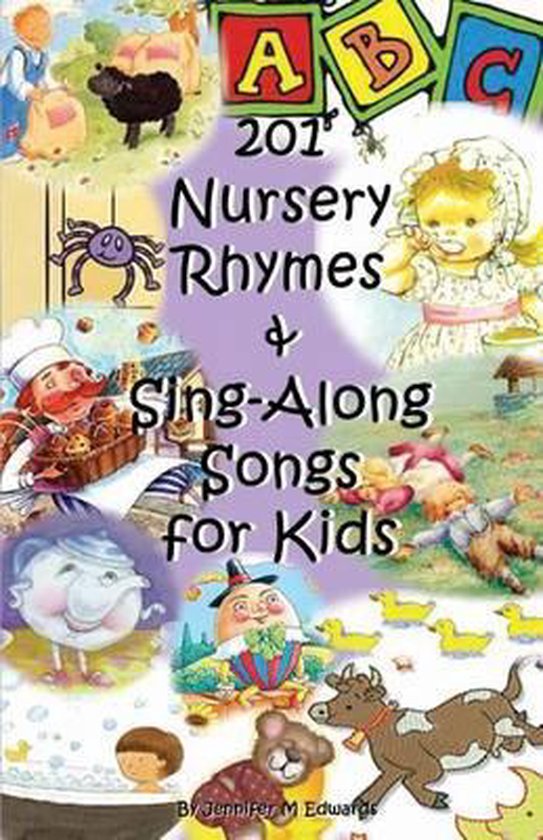 201 Nursery Rhymes & Sing-Along Songs for Kids - cover