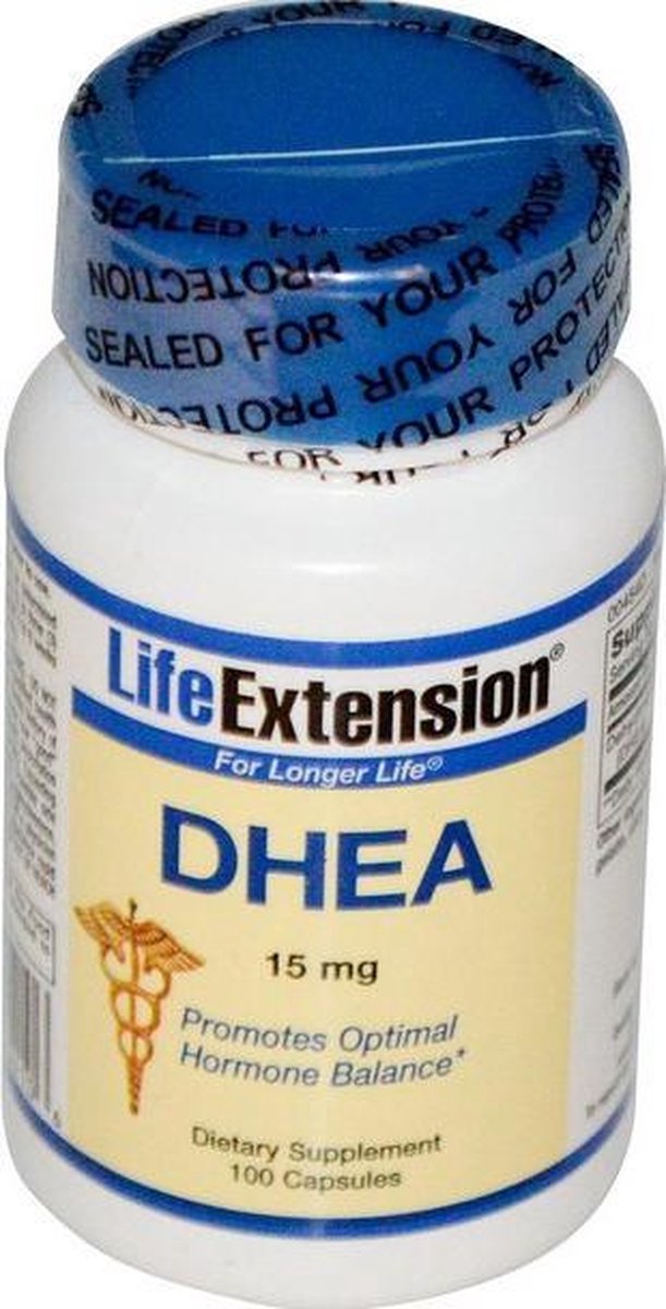 DHEA 15 mg (100 Capsules) Life Extension