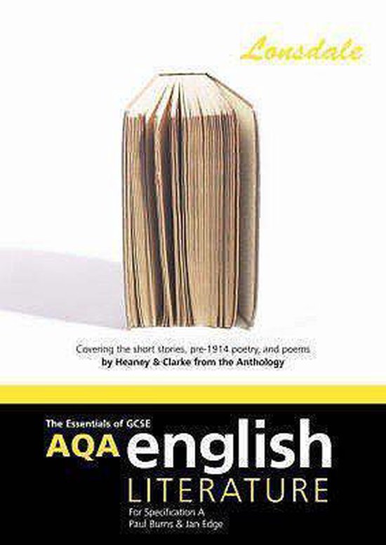 Aqa Gcse English Literature A Short Stories Pre-1914 Poetry