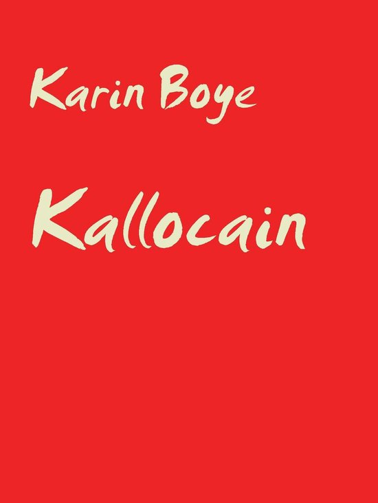 Kallocain - cover