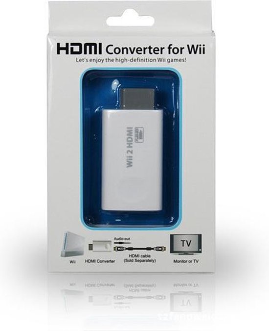 Premium Wii naar HDMI 720p / 1080p adapter / converter bol