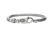 SILK Jewellery - Zilveren Armband - Roots - 330WHT.18 - Maat 18