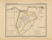 Historische kaart, plattegrond van gemeente Waarder in Zuid Holland uit 1867 door Kuyper van Kaartcadeau.com