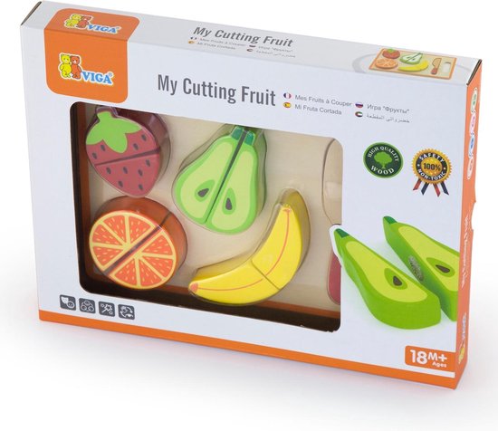 Viga Toys - Vormenplank met Fruit - vigatoys