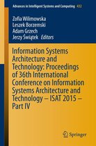 Advances in Intelligent Systems and Computing 432 - Information Systems Architecture and Technology: Proceedings of 36th International Conference on Information Systems Architecture and Technology – ISAT 2015 – Part IV