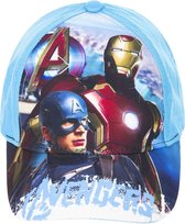 Avengers - Cap - Blauw - 52 CM