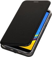 Bestcases Hoesje Slim Folio Telefoonhoesje Samsung Galaxy A7 2018 - Zwart