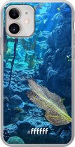 iPhone 12 Mini Hoesje Transparant TPU Case - Coral Reef #ffffff