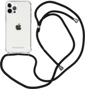 iMoshion Backcover met koord iPhone 12, iPhone 12 Pro hoesje - Zwart