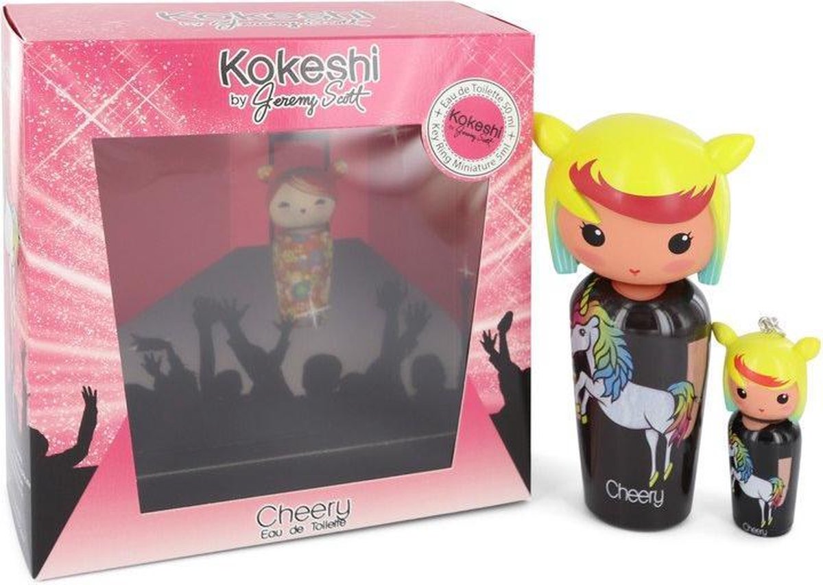Kokeshi Cheery by Kokeshi 50 ml - Eau De Toilette Spray + Free Key Ring Mini EDT Spray