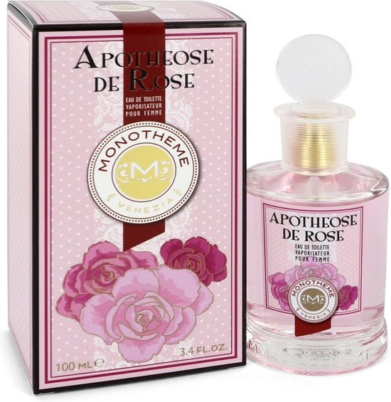 Monotheme Apothose de Rose - Eau De Toilette Spray - 100 ml