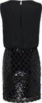 Jdyozark s/l party dress wvn Black/black sequin.