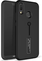 EmpX Telefoonhoesje - Back Cover - Geschikt Voor Huawei P20 Lite (2018) - Zwart