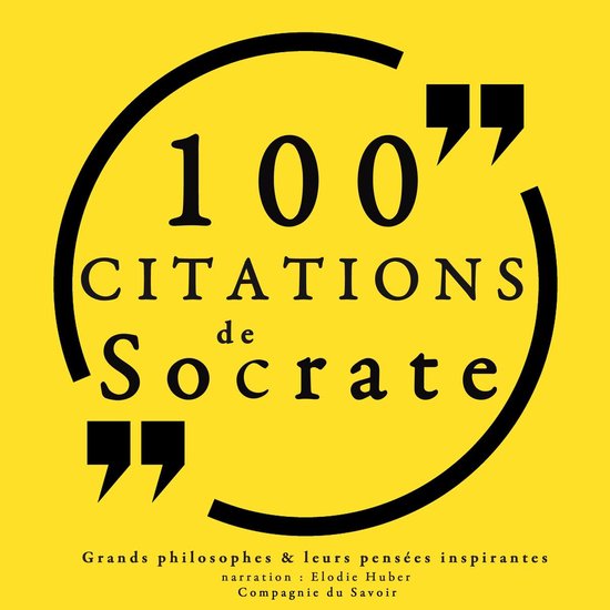 100 citations de Socrate - cover