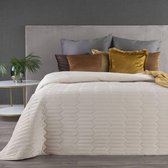 Luxe bed_deken_Brulo_Polyester_sprei_170x210 cm_Gewicht-260+120+65 GSM__creme