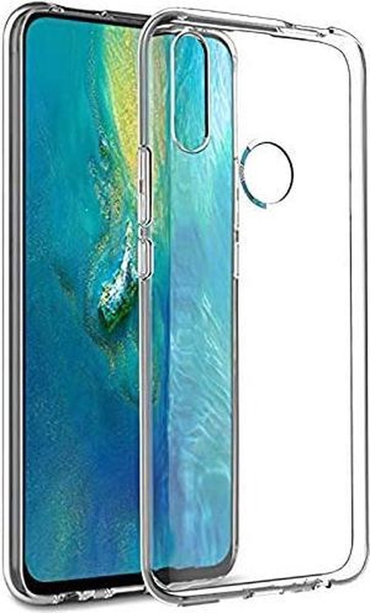 Silicone hoesje transparant Geschikt voor: Huawei P Smart Z