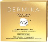 Dermika - Gold 24K Total Benefit 45+ Youth Elixir For Day/Night 50Ml