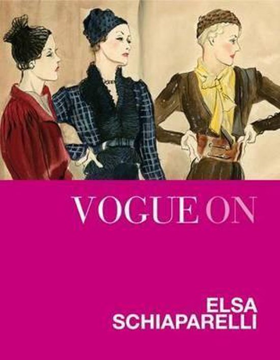 Elsa Schiaperelli Vogue On Designers - cover