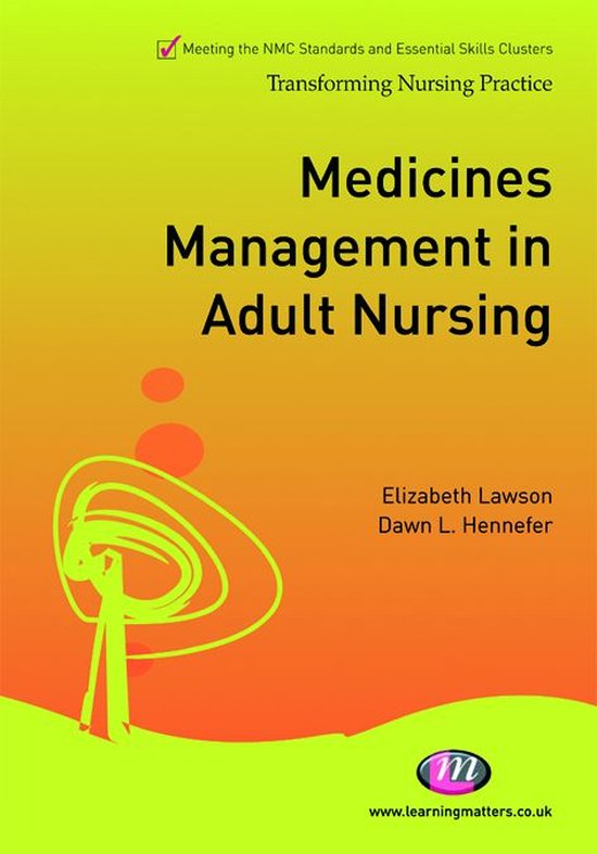 Transforming Nursing Practice Series - Medicines Management  ... - cover