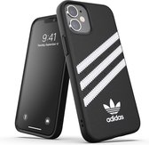 adidas Moulded Case PU hoesje voor iPhone 12 mini - Zwart