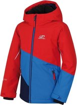 Hannah Ski-jas Kigali Junior Polyester Rood/blauw Maat 152