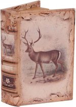 Book box 15 cm Deer